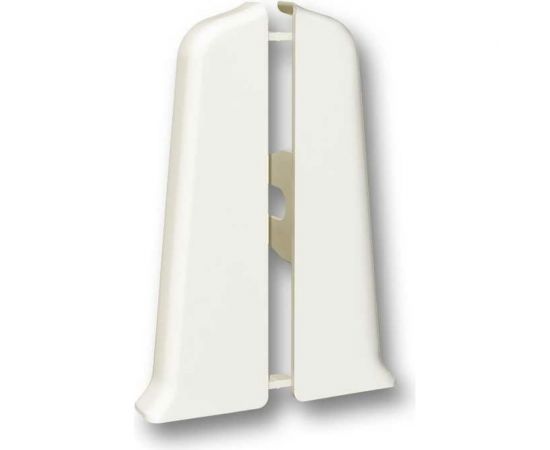 Торцевые заглушки для плинтуса DECONIKA (85 мм; 033 Кремово-белый; 2 шт.) Д-П85-Тп-Ф1 033 КРМ БЕЛ 