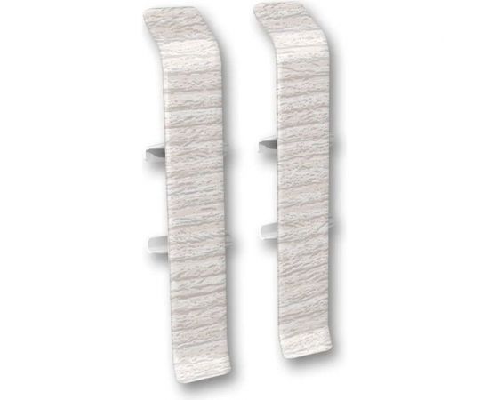 Соединитель для плинтуса DECONIKA (85 мм; 265 Клен патина; 2 шт.) Д-П85-С-Ф2 265 КЛН ПАТ 