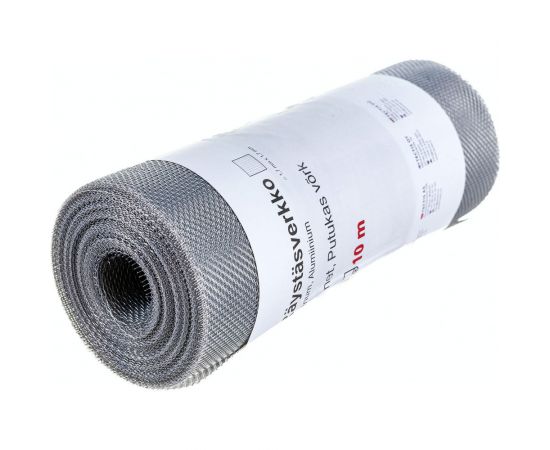 Алюминиевая сетка от грызунов Tectis для защиты вентиляционного зазора, плетеная, 0.2х10 м 27414 – изображение 2