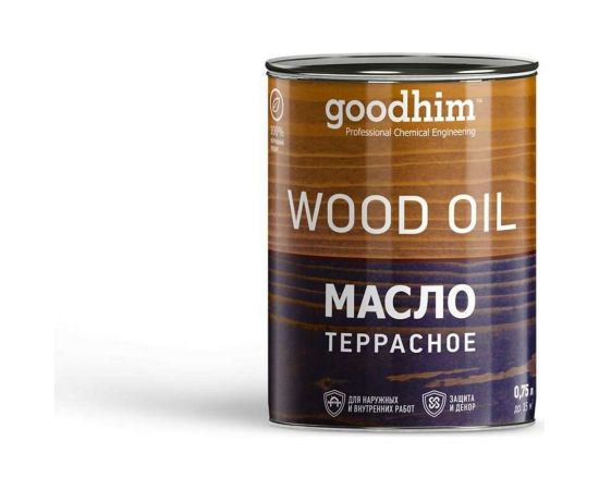 Террасное масло Goodhim тик 0,75 л 74936 – изображение 2