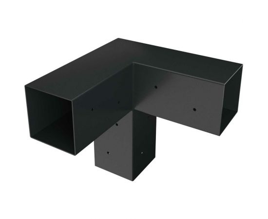 Крепеж для беседки MIROZDANIE TRIO графит, 2 шт. 1002 – изображение 3