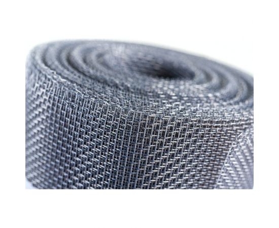 Алюминиевая сетка от грызунов Tectis для защиты вентиляционного зазора, плетеная, 0.2х10 м 27414 – изображение 3