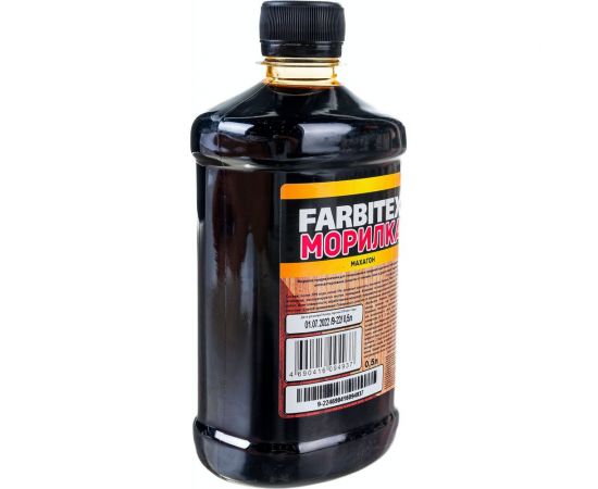 Морилка Farbitex (деревозащитная; водная; 0,5 л; махагон) 4100008063 – изображение 3