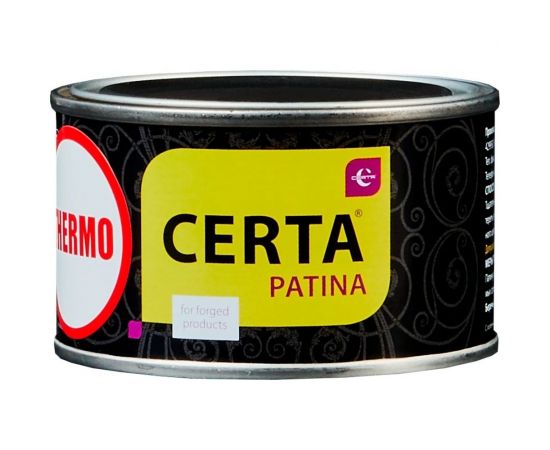 Термостойкая краска CERTA PATINA до 700С серебро 0,08кг PATR0040 – изображение 4