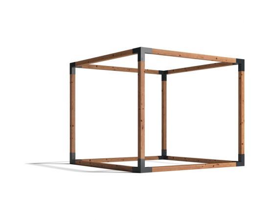 Крепеж для беседки MIROZDANIE TRIO графит, 2 шт. 1002 – изображение 6