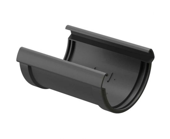 Соединитель желобов DOCKE LUX графит PVLS-1086 