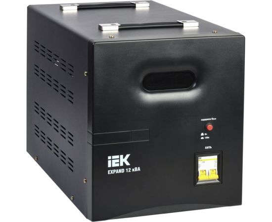 IEK Стабилизатор напр. 1-ф. переносн. 12кВА EXPAND IVS21-1-012-11 