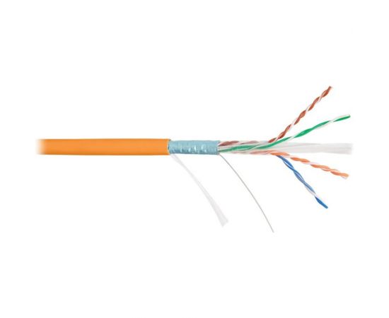 NIKOLAN Кабель F/UTP 4 пары, оранжевый, 305м NKL 4240C-OR 