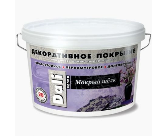ШТУКАТУРКА ДЕКОР DALI-DECOR МОКРЫЙ ШЕЛК 5 КГ 50282 