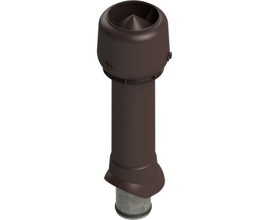 Вентиляционный выход Татполимер ТР-85.125/160/700 (с утеплителем; коричневый) 29323 