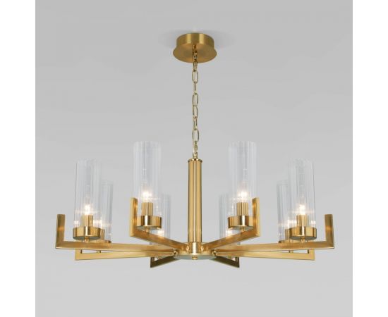 Eurosvet 60133 8 подвесной светильник латунь a057759 