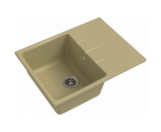EWIGSTEIN Мойка кварц Gerd 45F 1-чаша + крыло 650500мм бежевый G- 45F бежевый 
