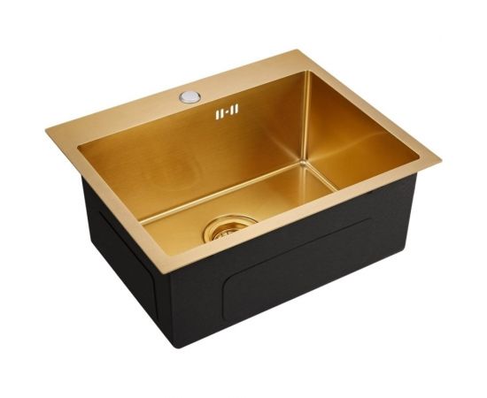 EMAR Мойка универсального монтажа EMB-115 PVD Nano Golden 