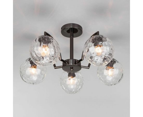 Eurosvet 30178 5 потолочный светильник черный жемчуг a056069 