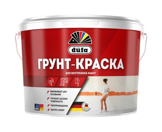 Грунт-краска Dufa 9 л МП00-008175 