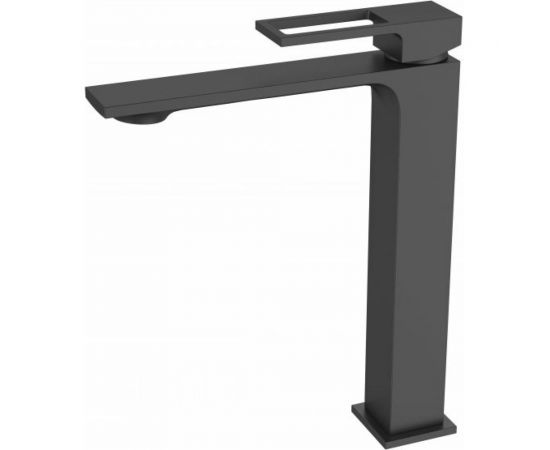 BelBagno LUCE Смеситель для накладных раковин, без донного клапана, чёрный LUC-LMC-NERO-W0 