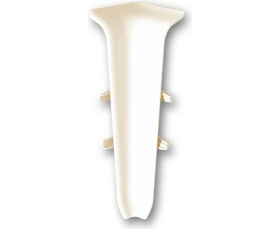 Внутренний угол для плинтуса DECONIKA (70 мм; 034 Свт слоновая кость 2 шт.) Д-П70-В-Ф2 034 СВТ СЛК 