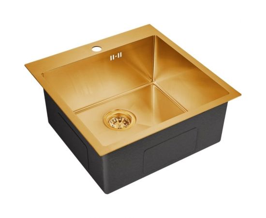 EMAR Мойка универсального монтажа EMB-116 PVD Nano Golden 