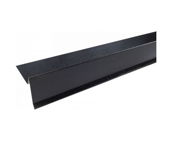 Торцевая планка Технониколь (пластизол; RAL 9005 черная; 1 шт) TN569204 