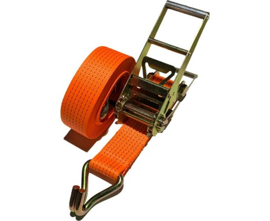 Стяжной ремень с крюками ТРАСТ 10/20 т, 10 000 мм (100 мм) Россия 4687201914457 