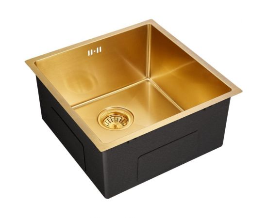 EMAR Мойка универсального монтажа EMB-113 PVD Nano Golden 