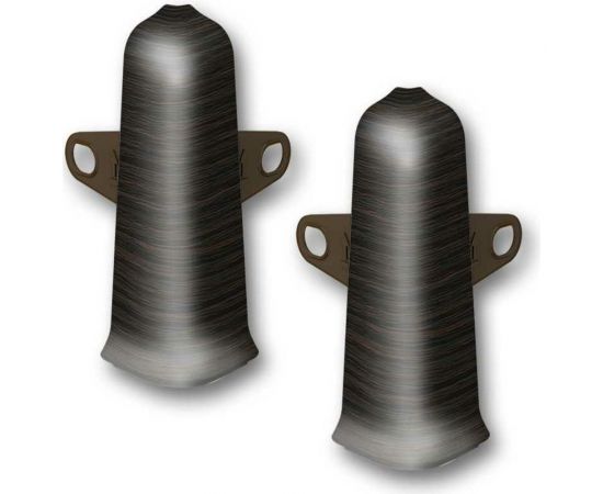 Наружный угол для плинтуса DECONIKA (70 мм; 303 Венге темный; 2 шт.) Д-П70-Нк-Ф2 303 ВНГ ТЕМ 