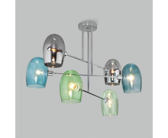 Eurosvet 70141 6 потолочный светильник хром a058413 – изображение 2