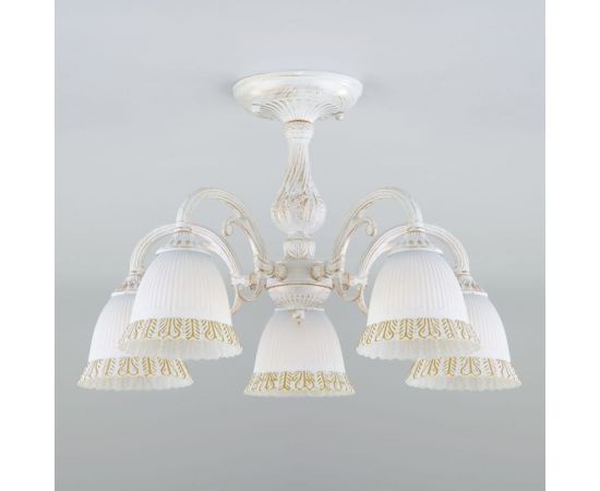 Eurosvet 60107 5 потолочный светильник белый с золотом a045771 – изображение 2