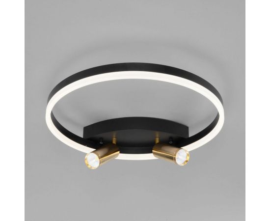 Eurosvet 90247 3 потолочный светильник черный золото a055664 – изображение 2