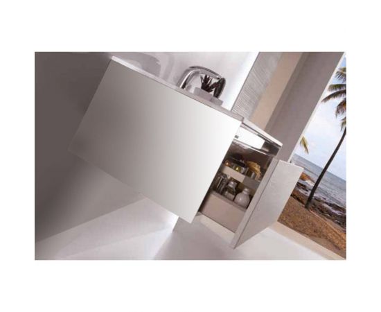 SANVIT Тумба подв КУБЭ - 60 - 1 белый гл kkube1060w – изображение 2