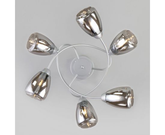 Eurosvet 30168 6 потолочный светильник матовое серебро a047260 – изображение 3