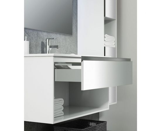 SANVIT Тумба подв КОНТУР - 80 бел гл kkont080w – изображение 3