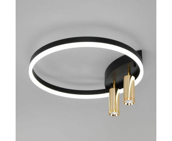 Eurosvet 90247 3 потолочный светильник черный золото a055664 – изображение 3