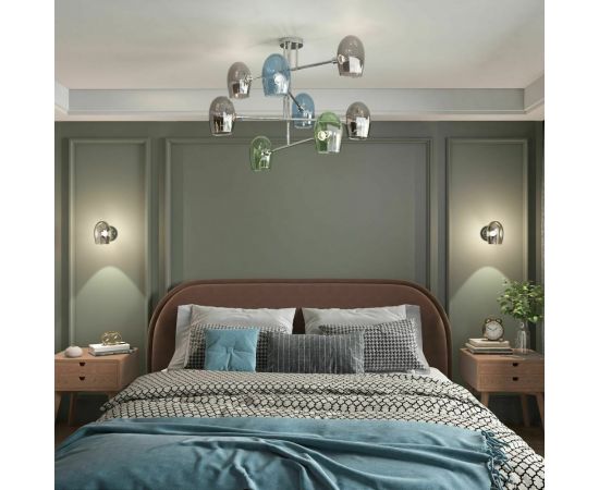 Eurosvet 70141 8 потолочный светильник хром a058414 – изображение 3