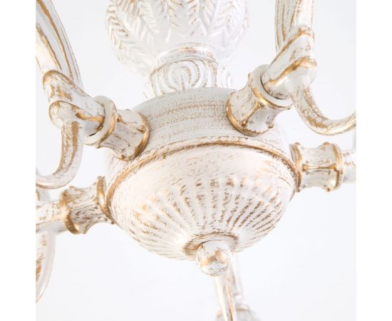 Eurosvet 60107 5 потолочный светильник белый с золотом a045771 – изображение 3