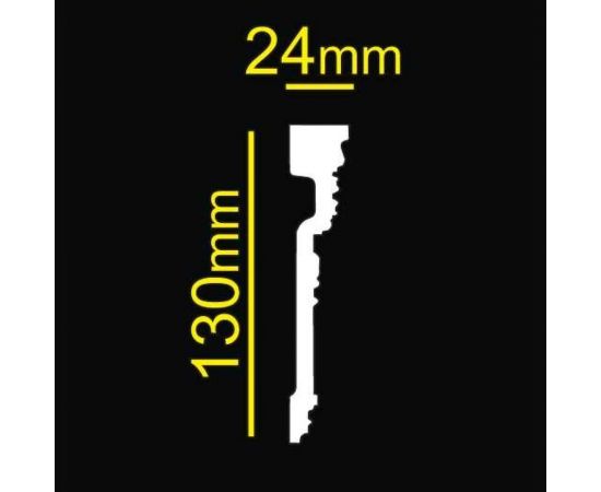 Плинтус Glanzepol GP-100 2 м 4607131658849 – изображение 4