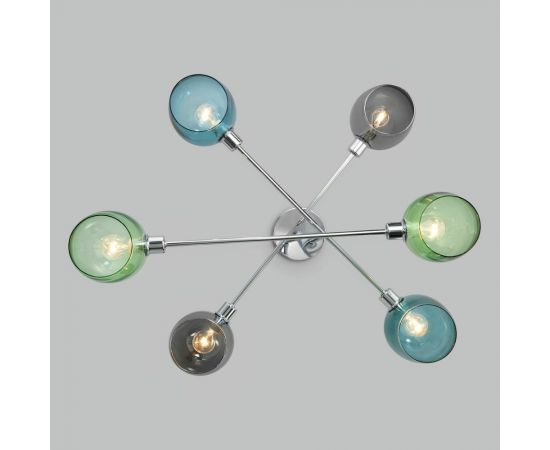 Eurosvet 70141 6 потолочный светильник хром a058413 – изображение 4