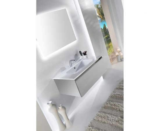 SANVIT Тумба подв КУБЭ - 60 - 1 белый гл kkube1060w – изображение 4