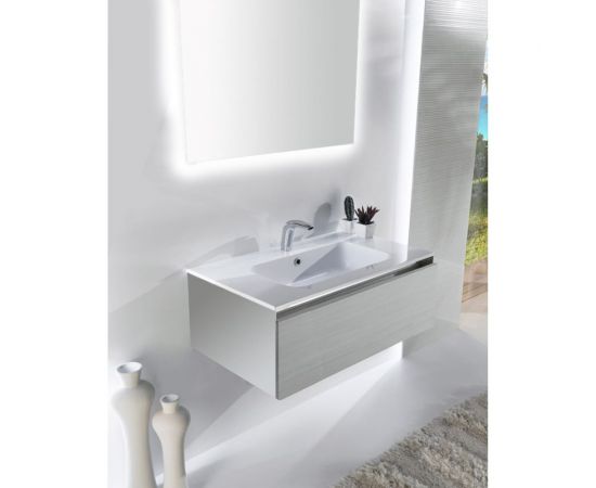 SANVIT Тумба подв КУБЭ - 60 - 1 белый гл kkube1060w – изображение 5