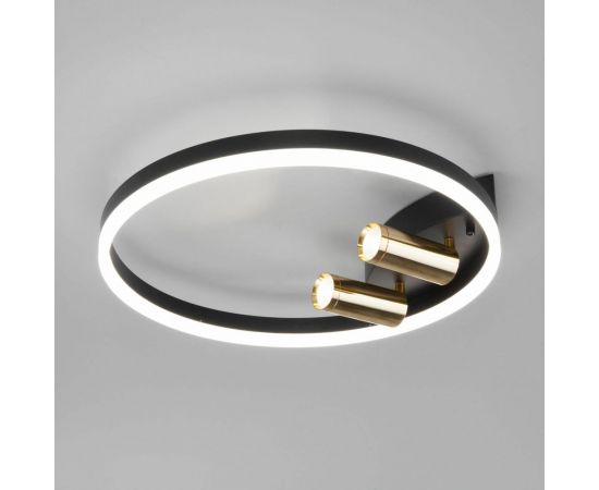 Eurosvet 90247 3 потолочный светильник черный золото a055664 – изображение 5