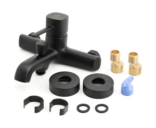 Orange Karl M05-100b, смеситель для ванны, черный – изображение 5