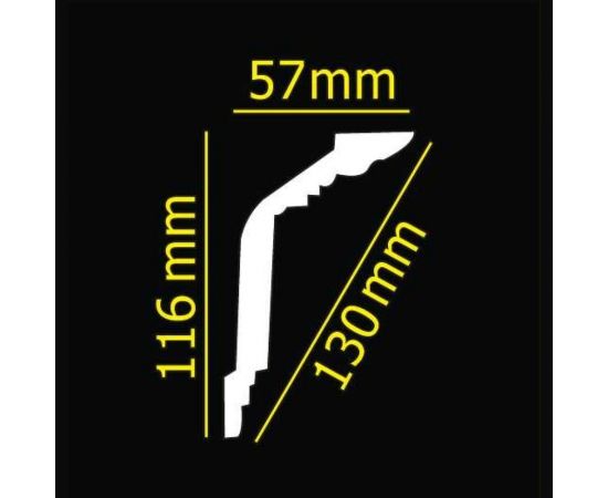 Плинтус Glanzepol GP-07 2 м 4607131653455 – изображение 5