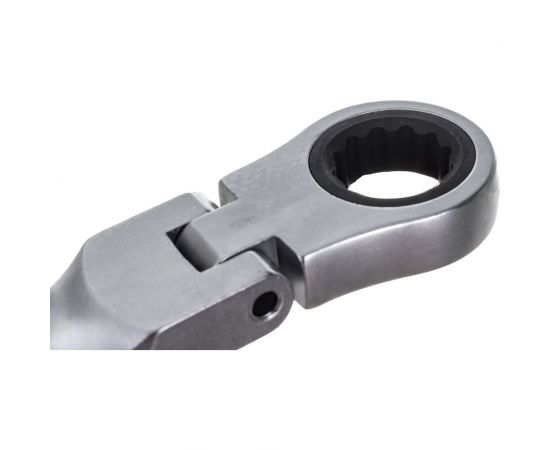 HOEGERT TECHNIK Набор рожково-накидных ключей с трещоткой и шарниром 14шт. HT1R048-HT1R061 – изображение 7