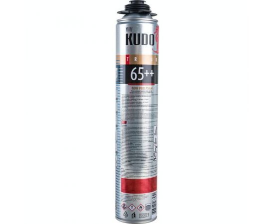 Монтажная пена KUDO TREND 65++ полиуретановая зимняя 1000 мл KUPT10W65++ – изображение 9