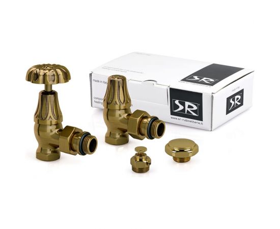 SR Rubinetterie Комплект Old Style 1/2 угловой цвет бронза, K337-1500Z000 