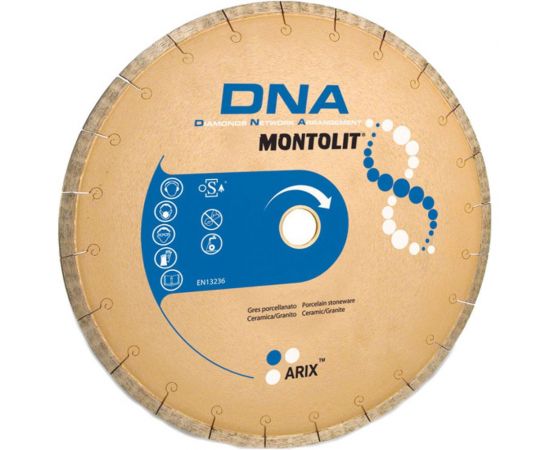 MONTOLIT Диск алмазный SCX350 DNA керамогранита, гранита, твёрдой керамики 350*30/25,4 SCX350 