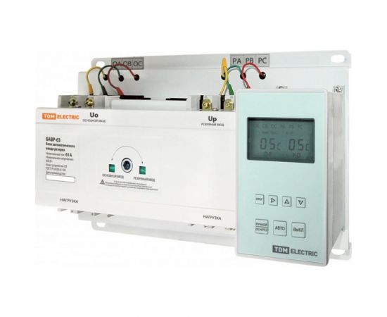 TDM Блок автоматического ввода резерва БАВР 3П 63/63А SQ0743-0001 