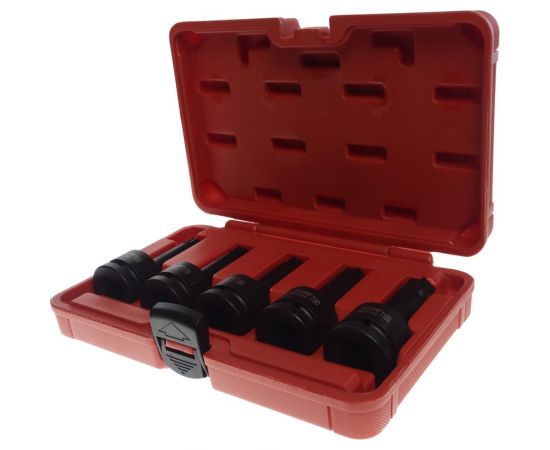 JTC Набор ударных головок TORX 3/4"" 5 шт.T60,T70, T80, T90, T100 L100 мм J605T 