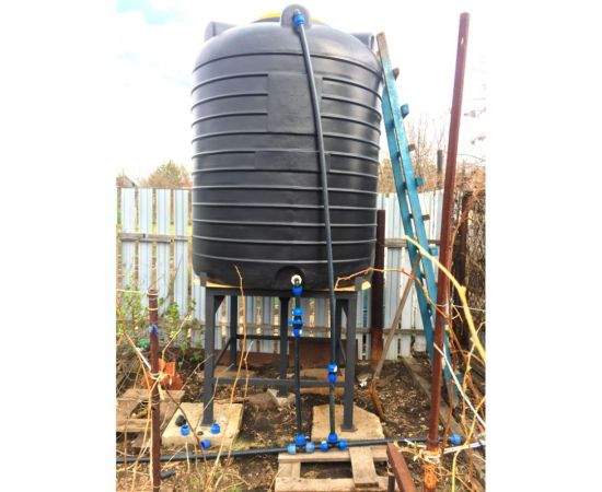 KSC Ёмкость цилиндрическая вертикальная 2000 л. чёрная КSC-C-BLACK-2000 – изображение 19