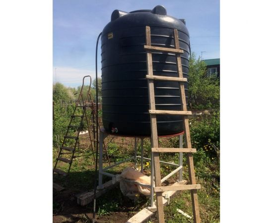 KSC Ёмкость цилиндрическая вертикальная 2000 л. чёрная КSC-C-BLACK-2000 – изображение 20